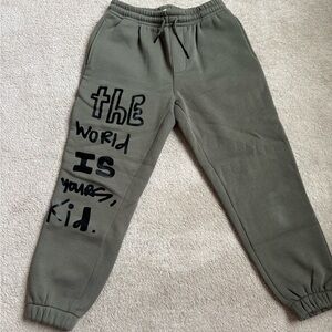 Space age sweat pants